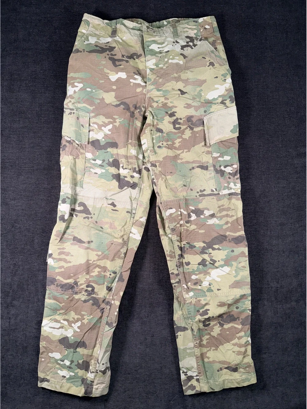 Men's Military Surplus Camouflage Cargo Pants Medium Regular